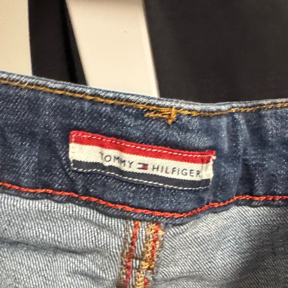 Tommy Hilfiger Dark Blue Jean Shorts - Picture 2 of 5
